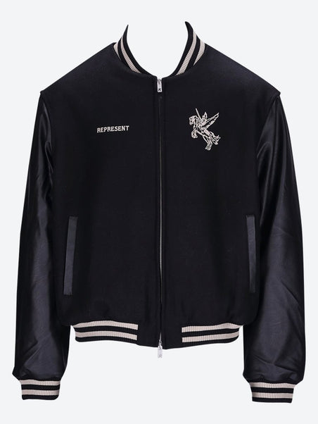 Mascot wool varsity jacket