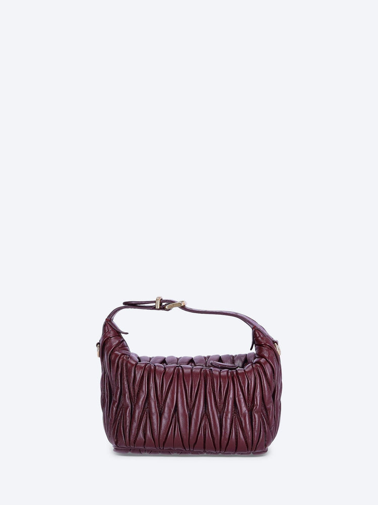 Matelasse nappa leather pouch 4