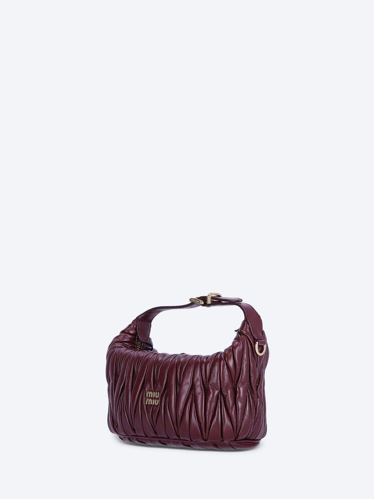 Matelasse nappa leather pouch 2