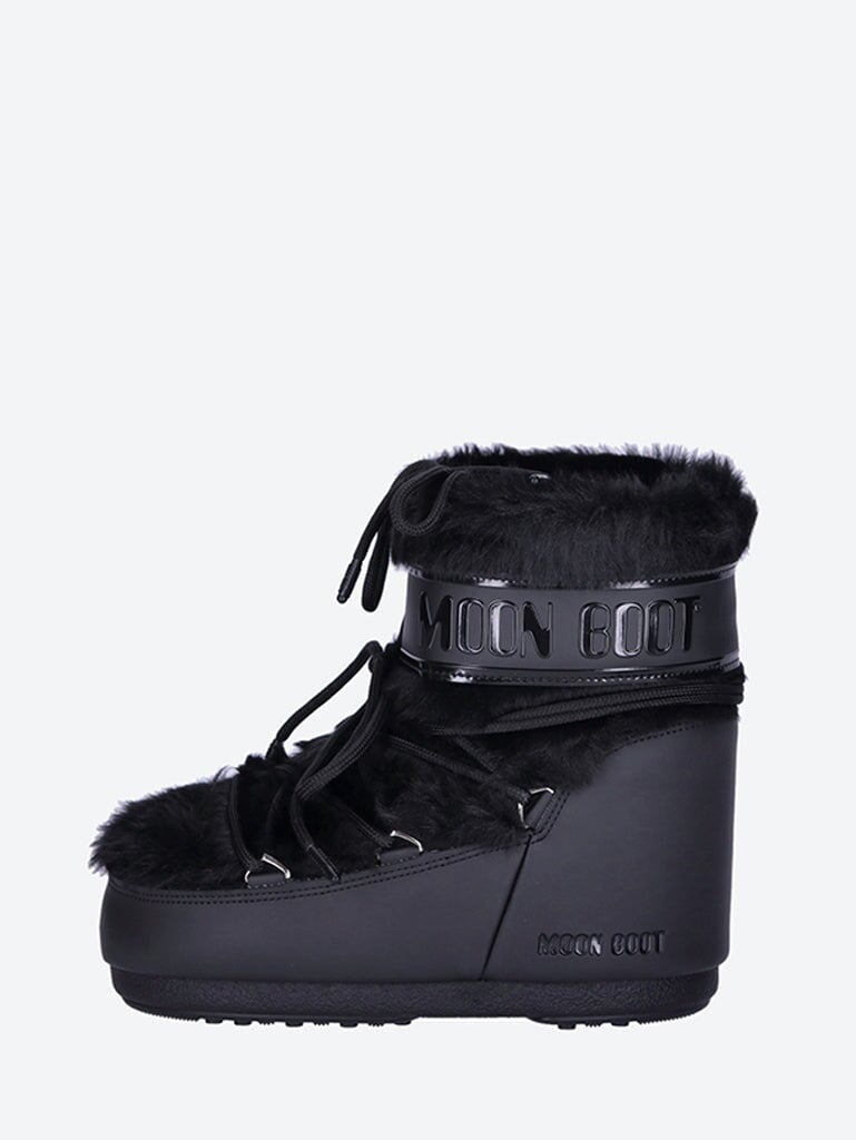 Moon boot icon basse fausse fourrure 4