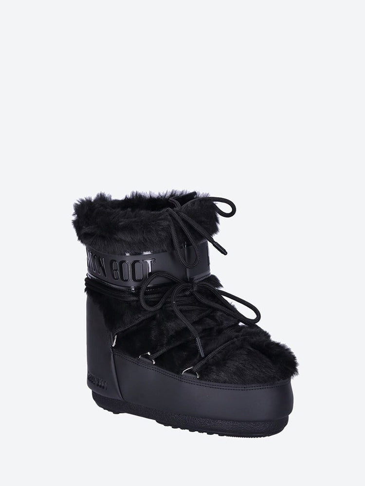 Moon boot icon basse fausse fourrure 2