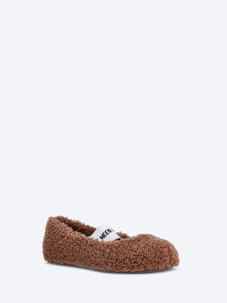 Mb shearling ballerinas 2