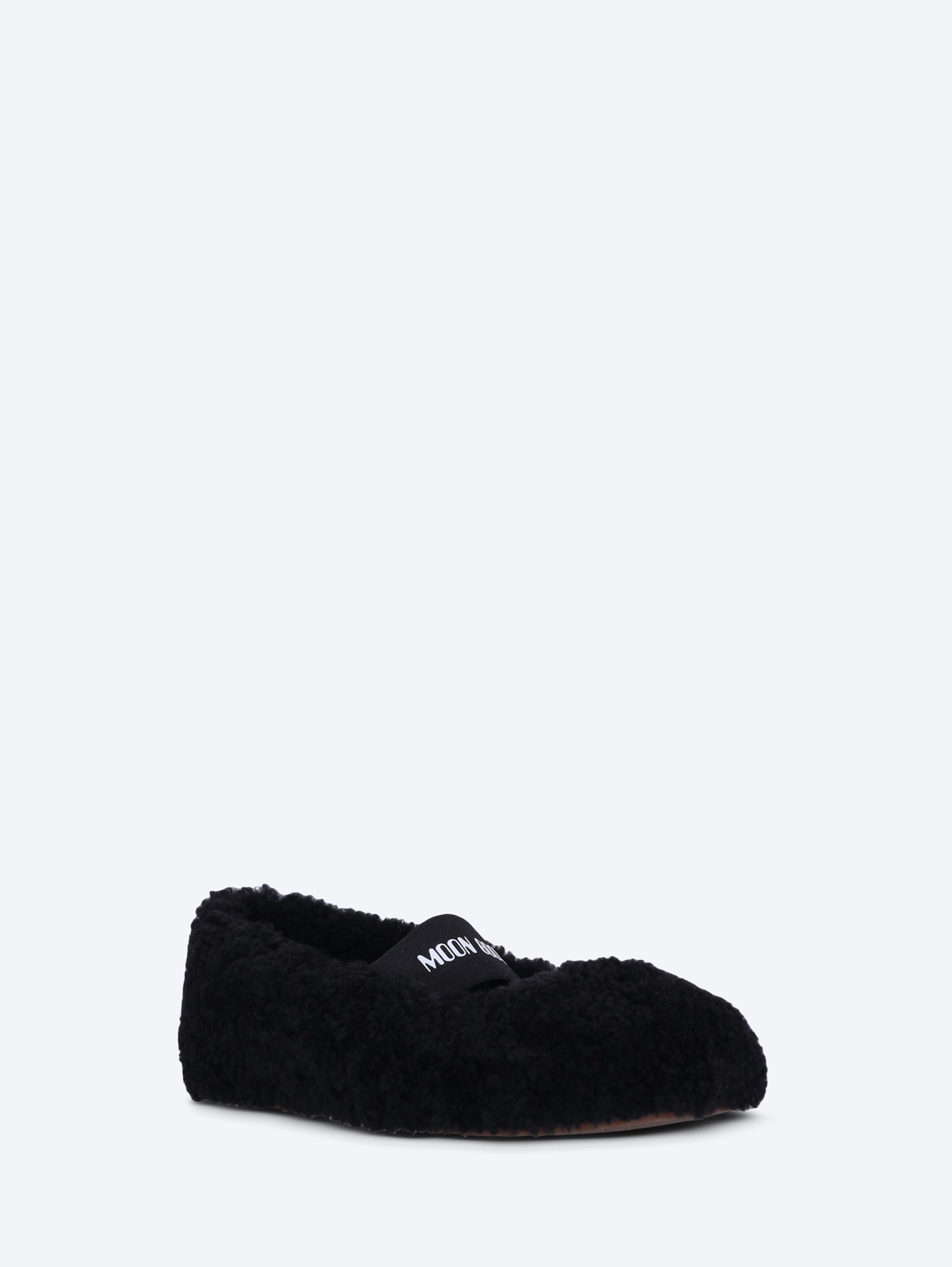Mb shearling ballerinas 2