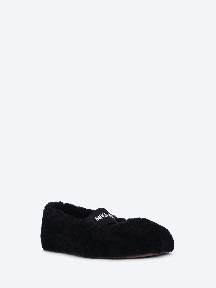 Mb shearling ballerinas 2