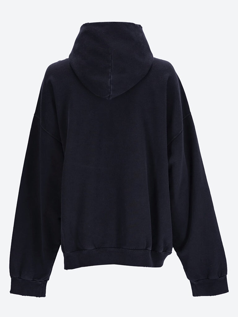 Medium fit long sleeves hoodie 3