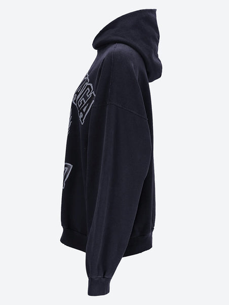 Medium fit long sleeves hoodie