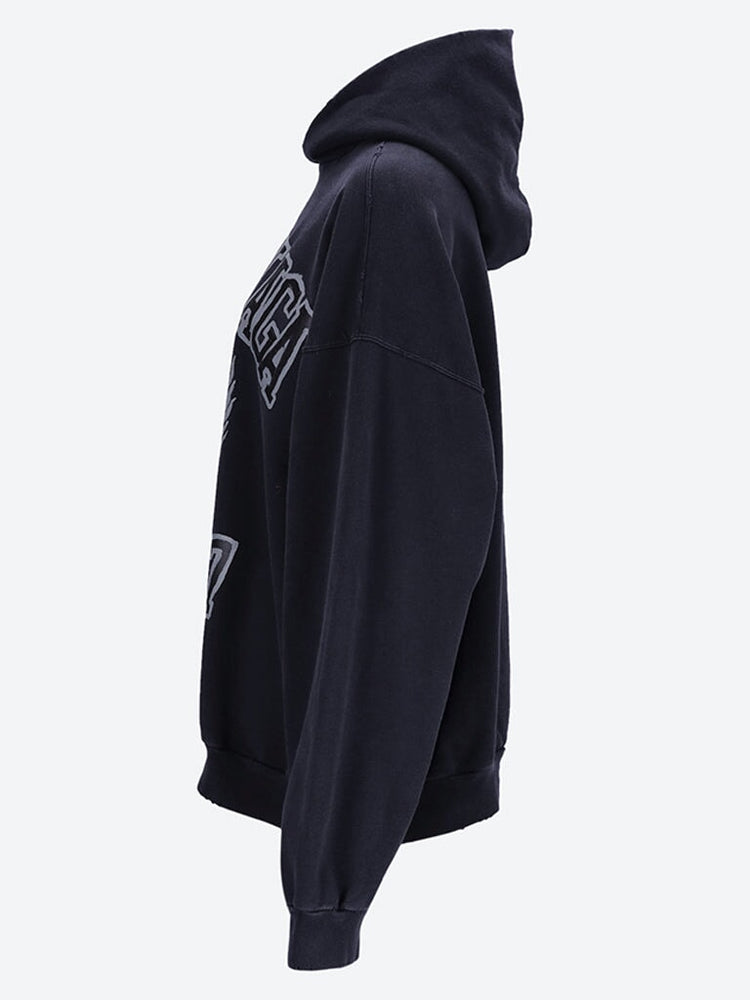 Medium fit long sleeves hoodie 2