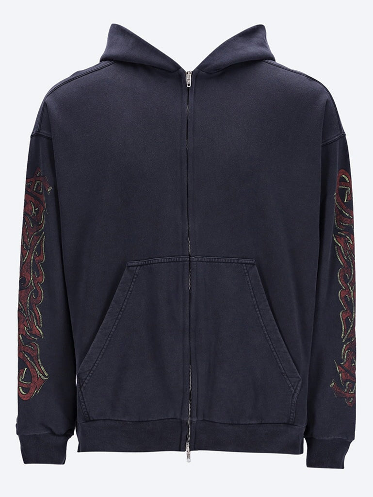 Medium zip-up long sleeves hoodie 1