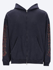 Medium zip-up long sleeves hoodie ref: