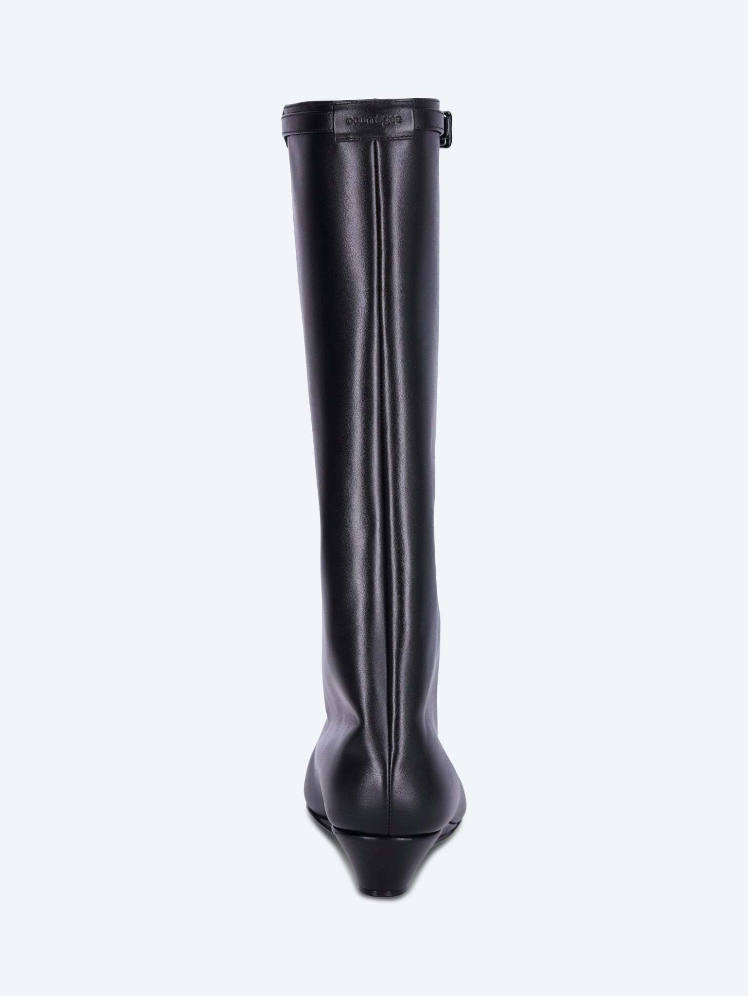 Melting wedged leather boots 5