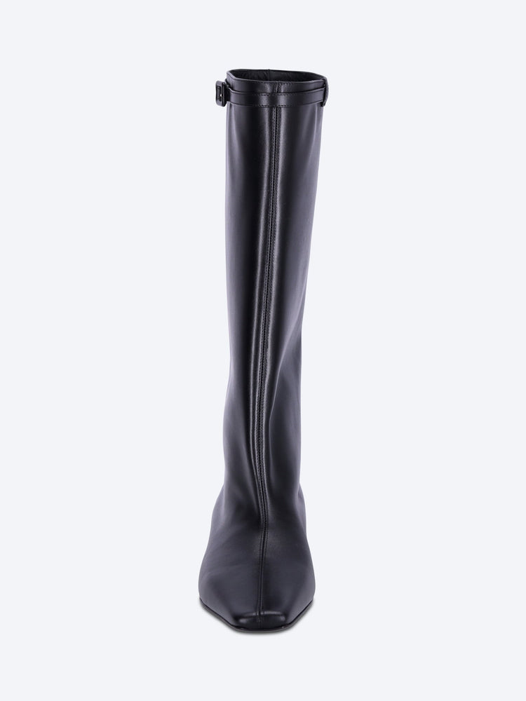 Melting wedged leather boots 3