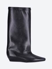 Melting wedged leather boots ref: