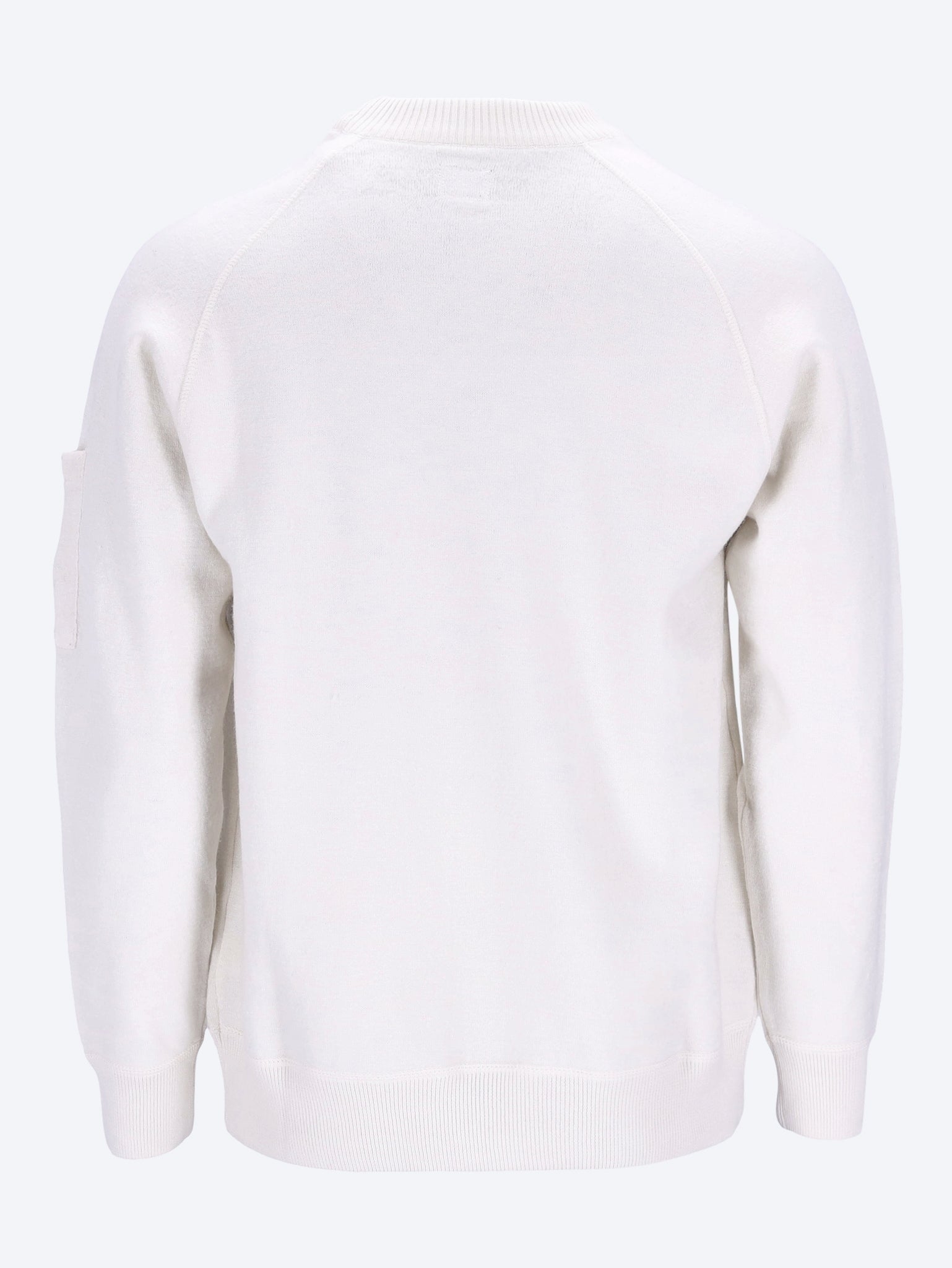 Merino wool felted crewneck sweater 3