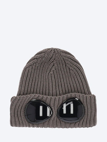 Merino wool goggle beanie