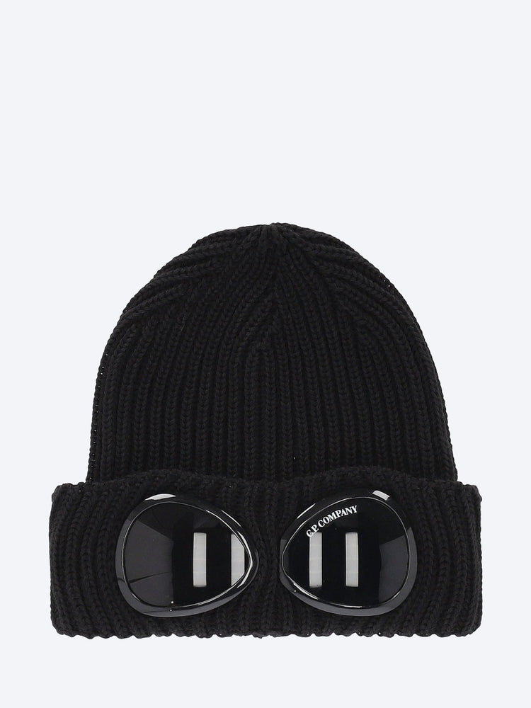 Merino wool goggle beanie 1