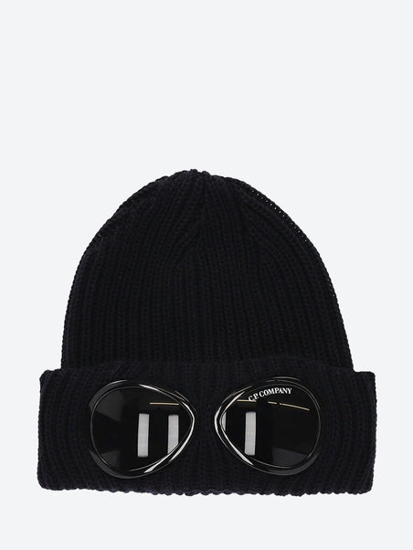 Merino wool goggle beanie