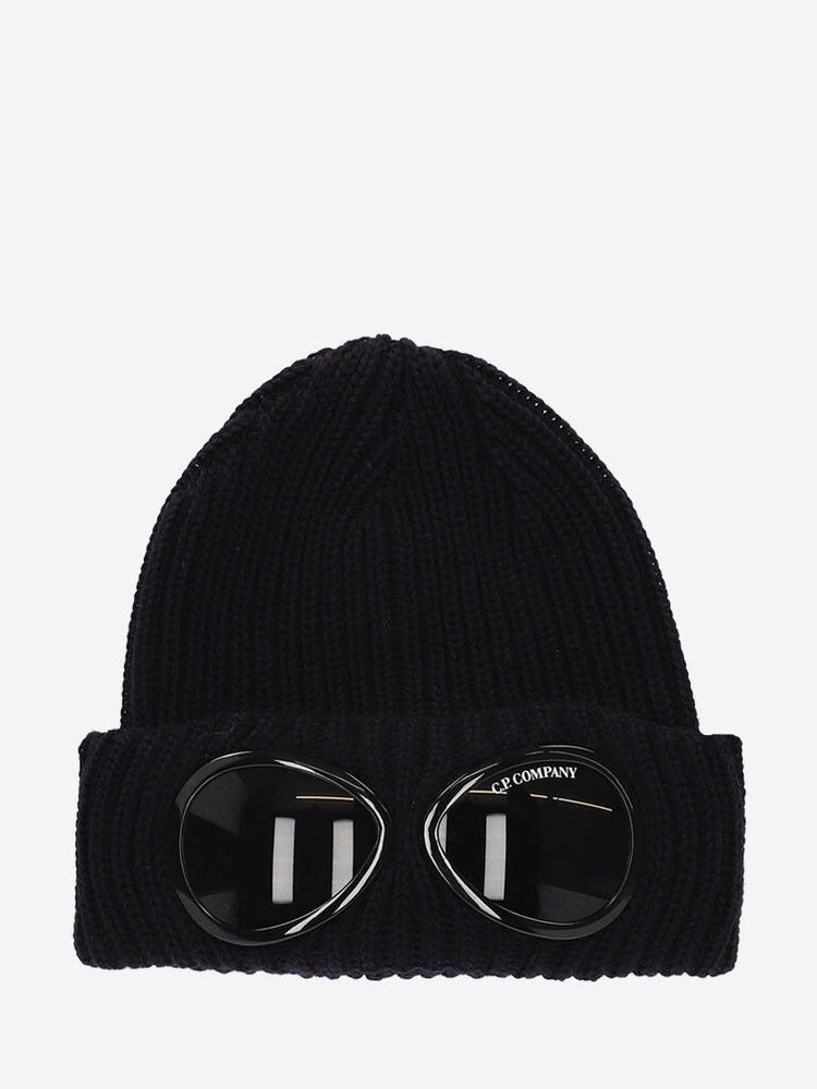 Merino wool goggle beanie 1