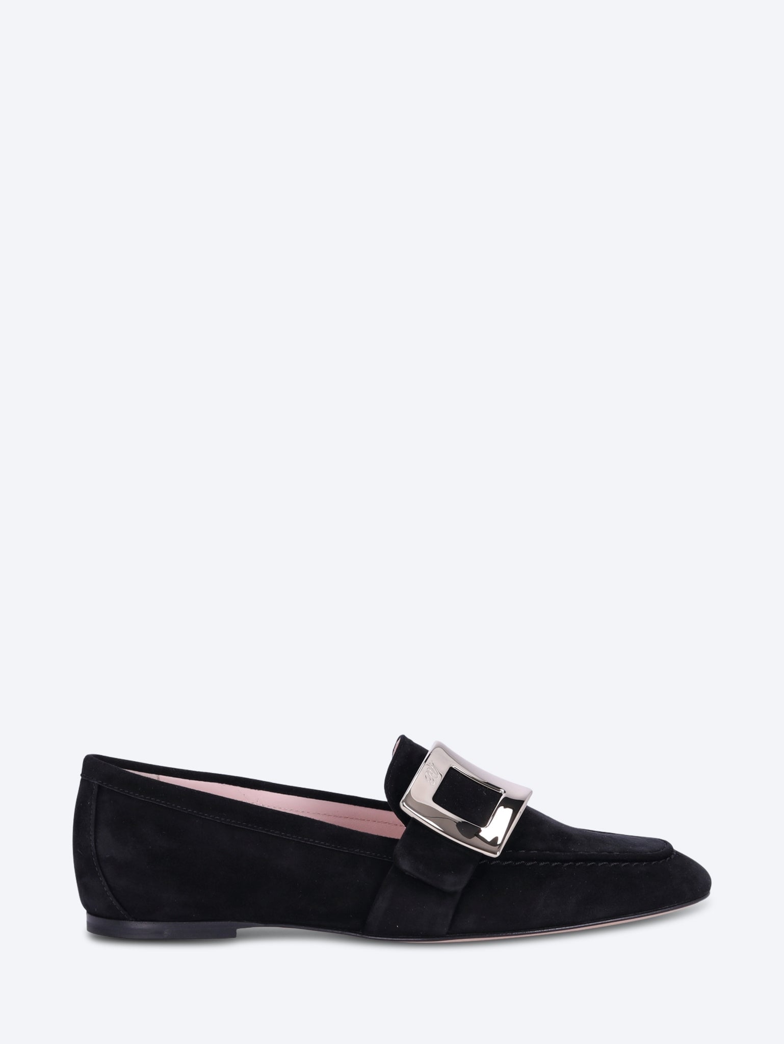 Metal buckle loafers 1