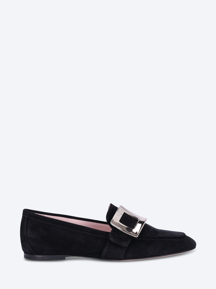 Metal buckle loafers 1
