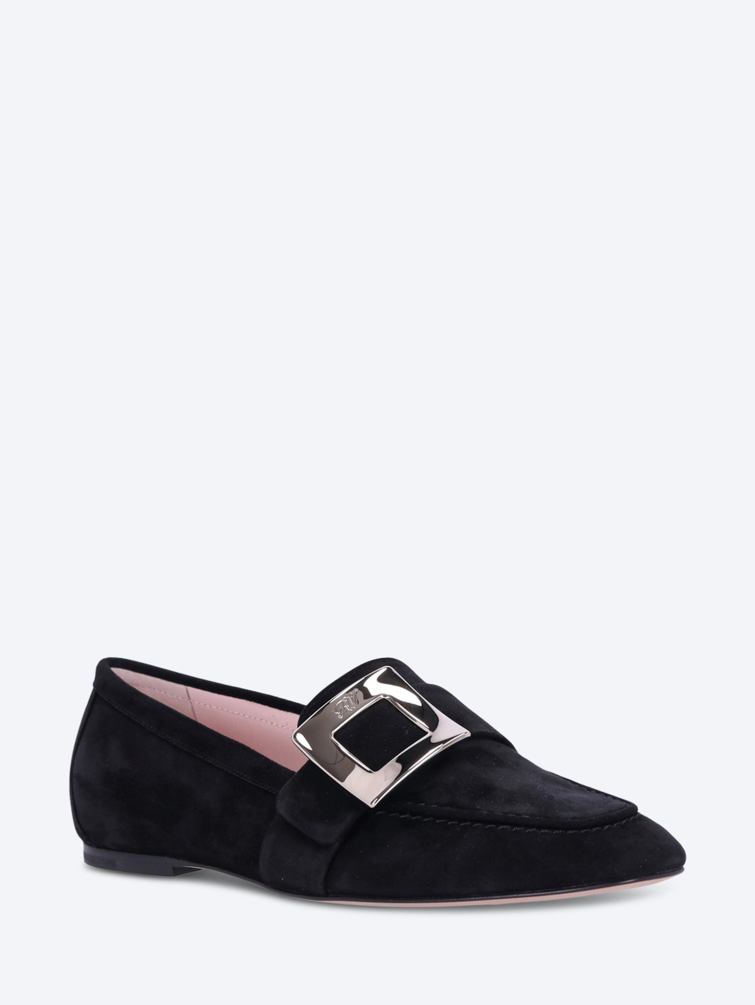 Metal buckle loafers 2