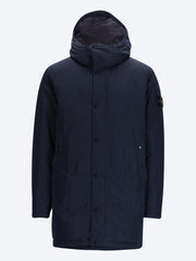 Parka longue en polyester recyclé micro twill ref: