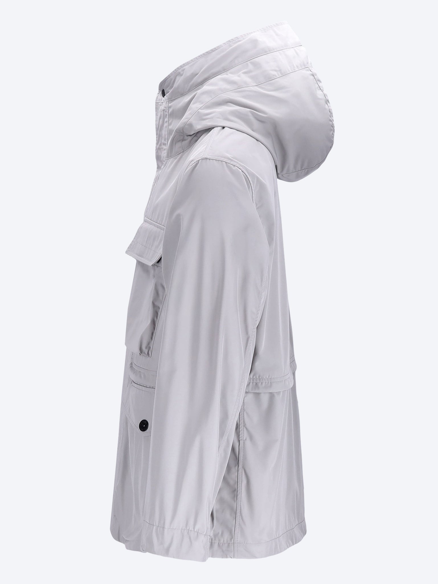 Kurzer Parka aus Mikrotwill 2