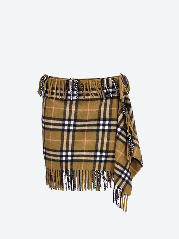 BURBERRY WOMEN CLOTHING SKIRTS Mini check skirt