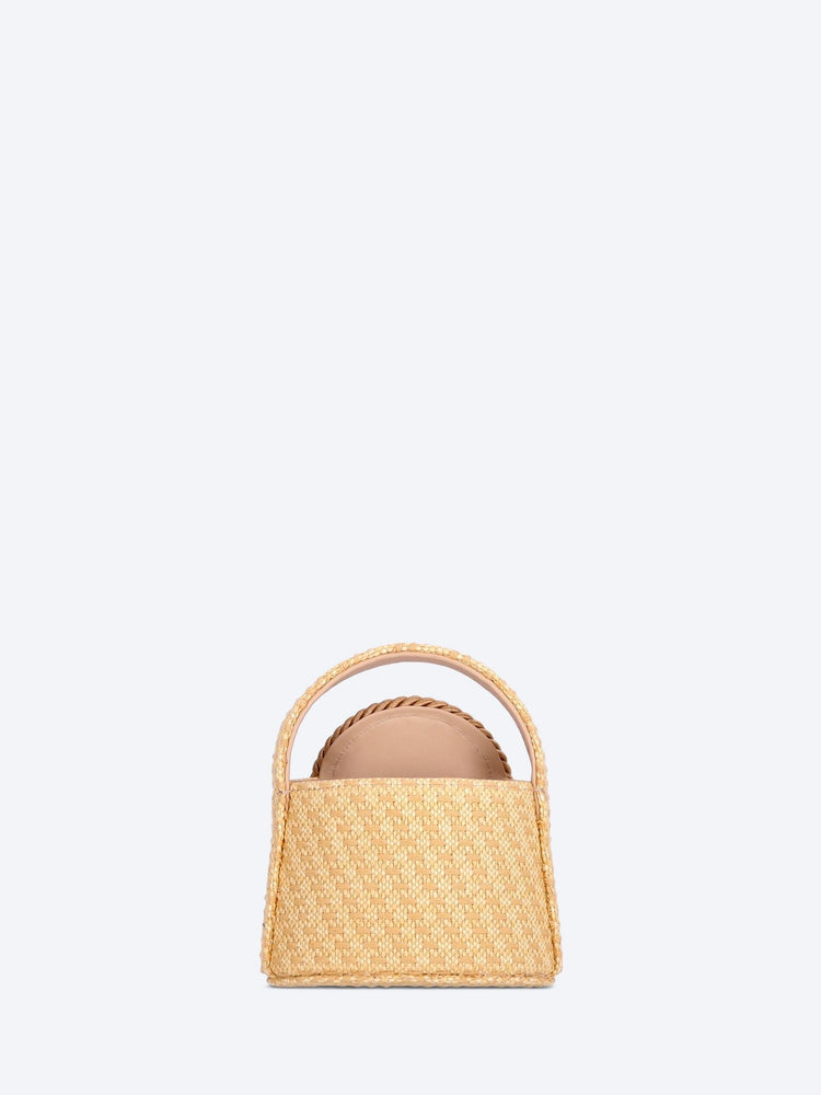 Mini gunther passementerie straw handbag 5