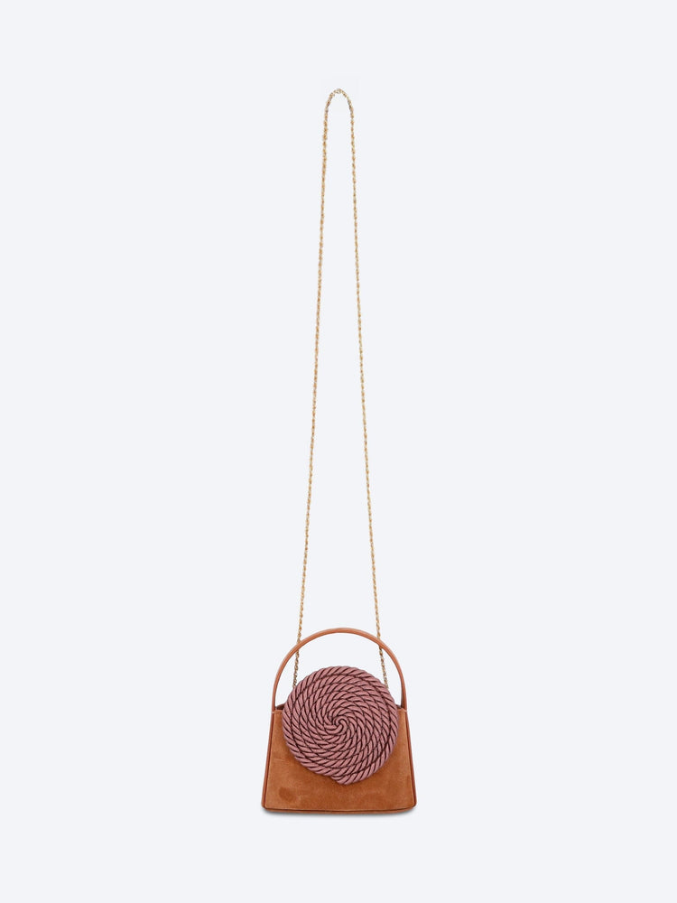 Mini gunther suede handbag 3