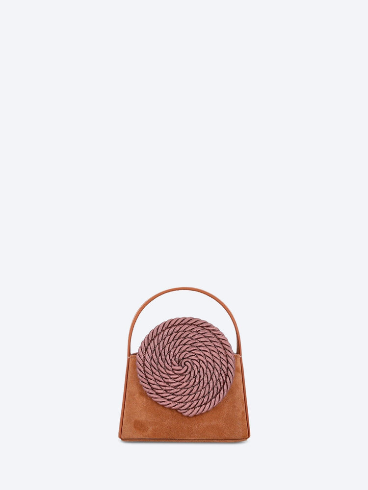 Mini gunther suede handbag 1