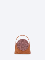 Mini gunther suede handbag ref: