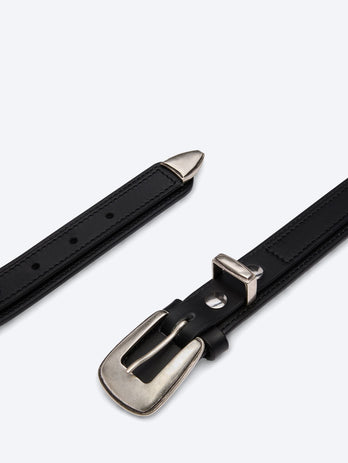 Minimal western belt