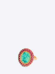 Mirage-Ring Türkis – Zirkone Fushia ref: