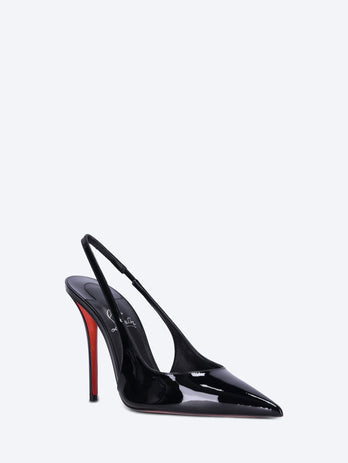 Miss z sling back 100 patent pumps