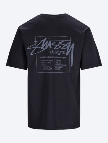 T-shirt teint à l'ère moderne