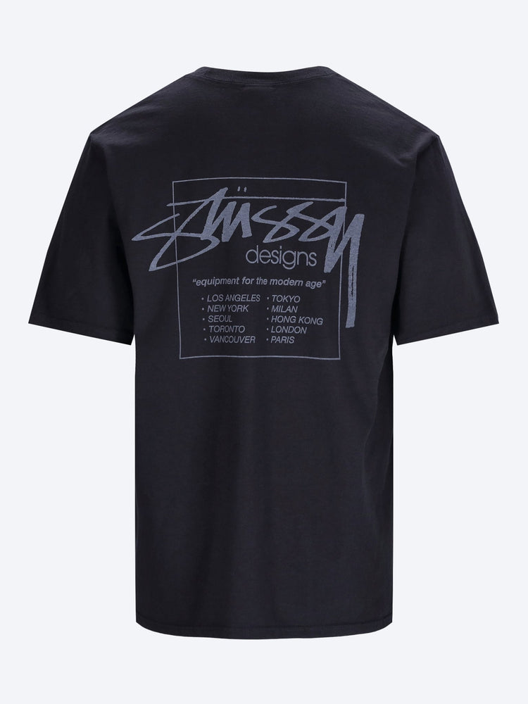 T-shirt teint à l'ère moderne 2