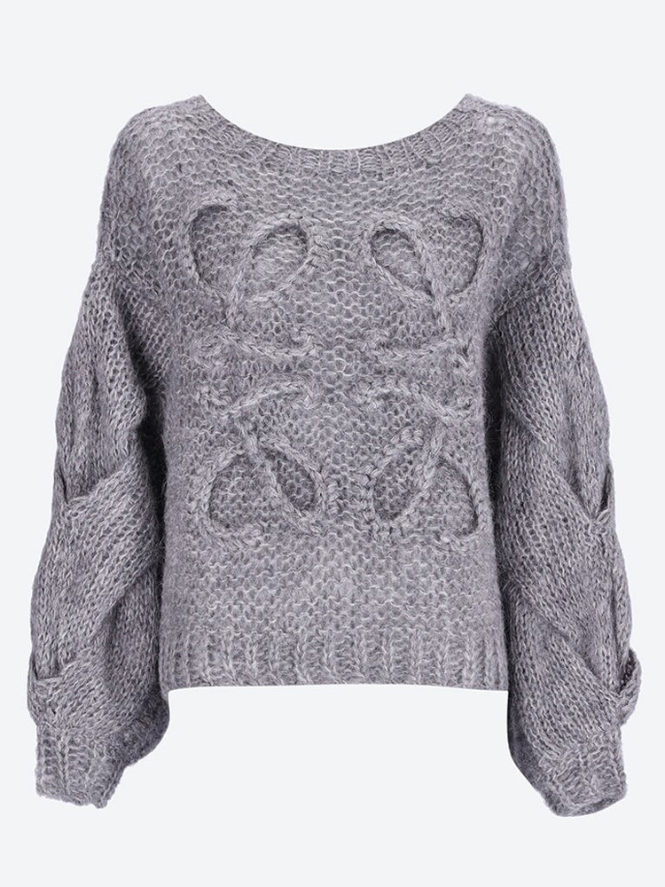 Mohair anagram sweater 1