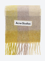 Mohair checked scarf ref: