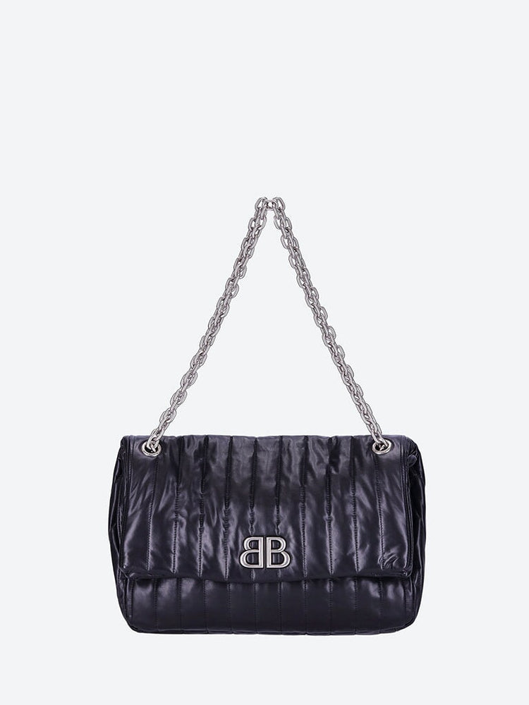 Monaco quilted leather chain bag 1