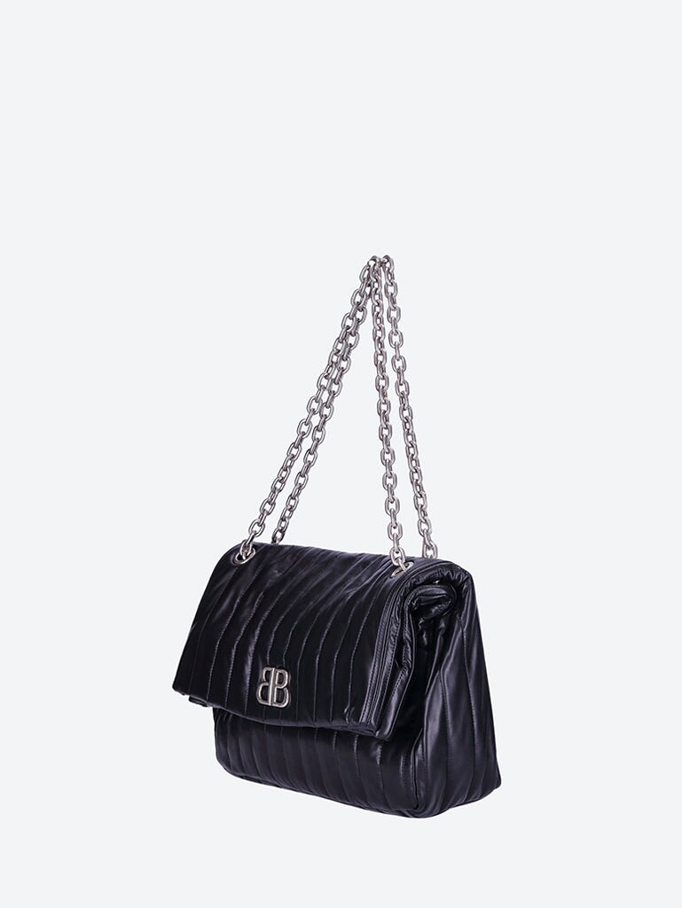 Monaco quilted leather chain bag 2