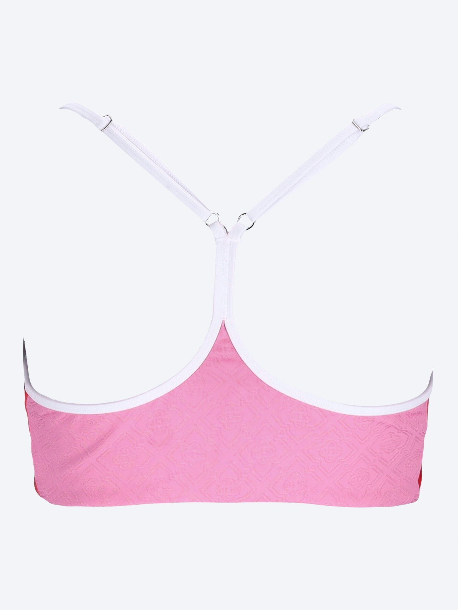 Monogram bikini top 2