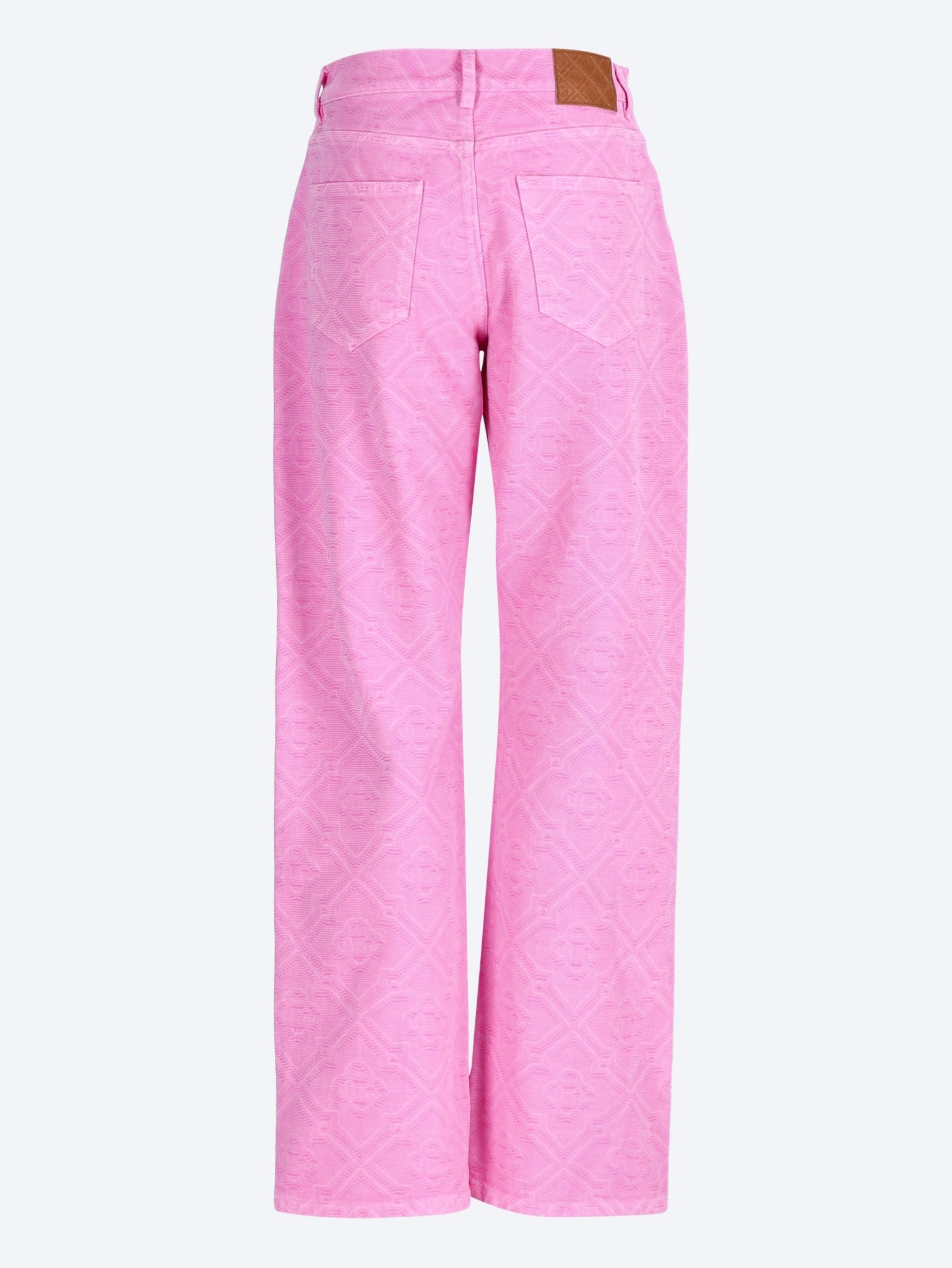 Monogram denim jeans 3