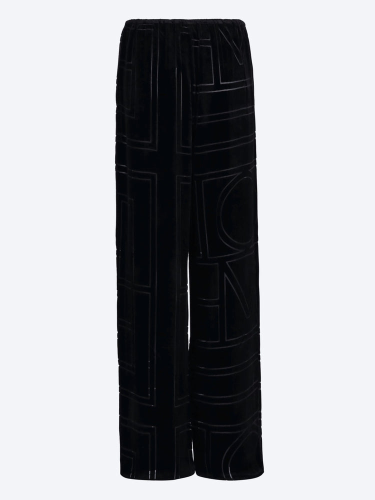 Monogram devore pj pants 3