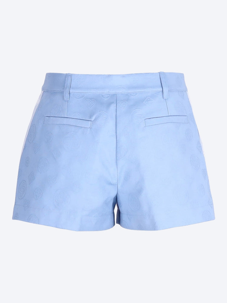 Monogram mini shorts 3