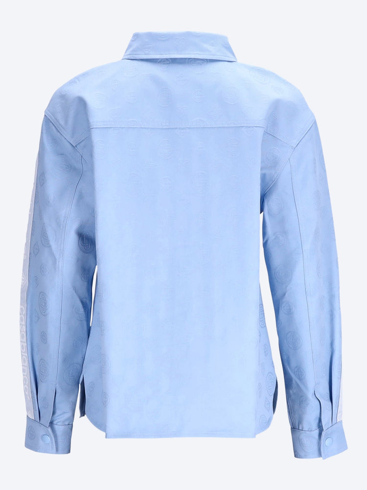 Monogram oversized shirt 3