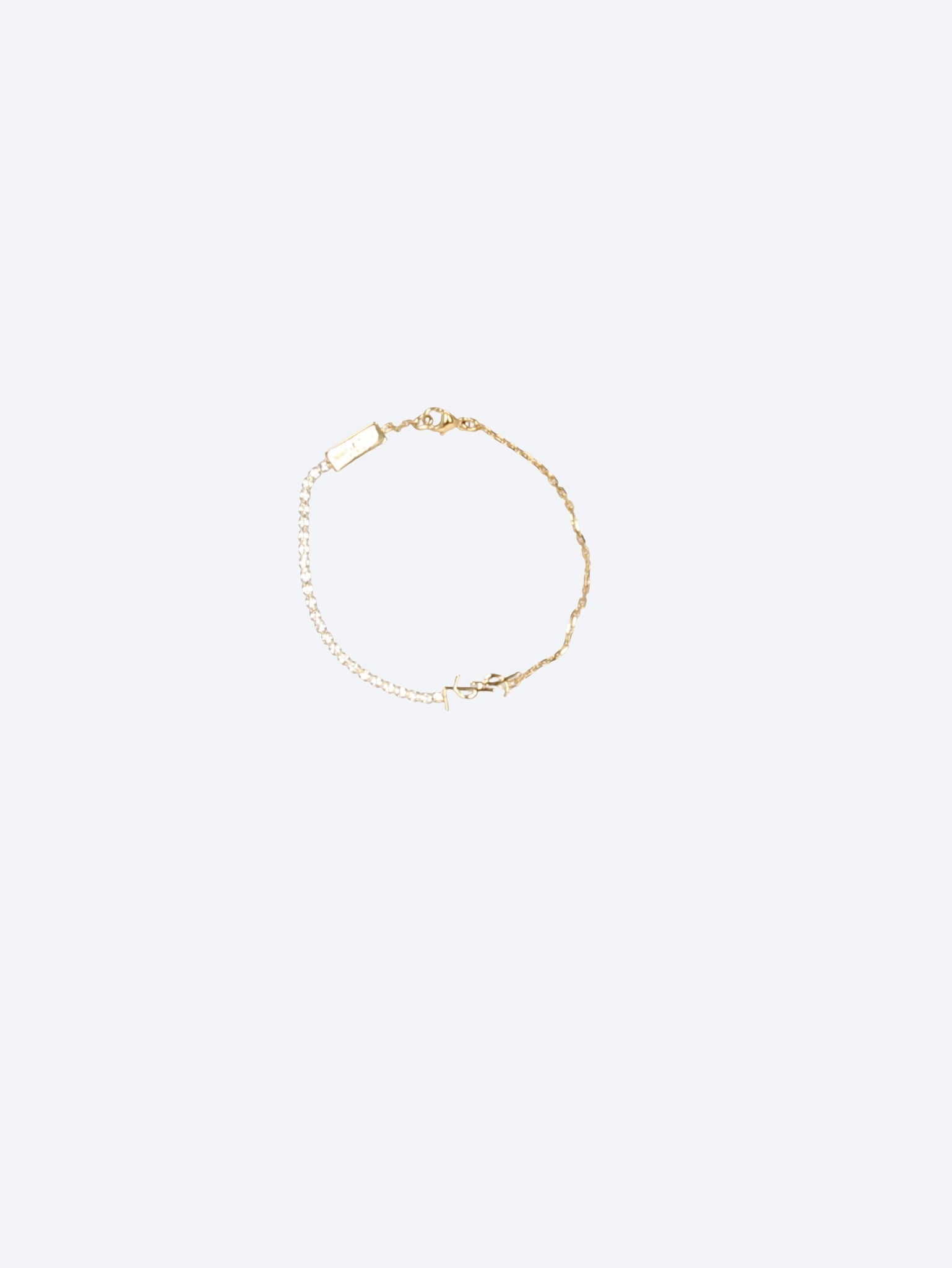 Gourmet de chaîne de bracelet monogramme 1