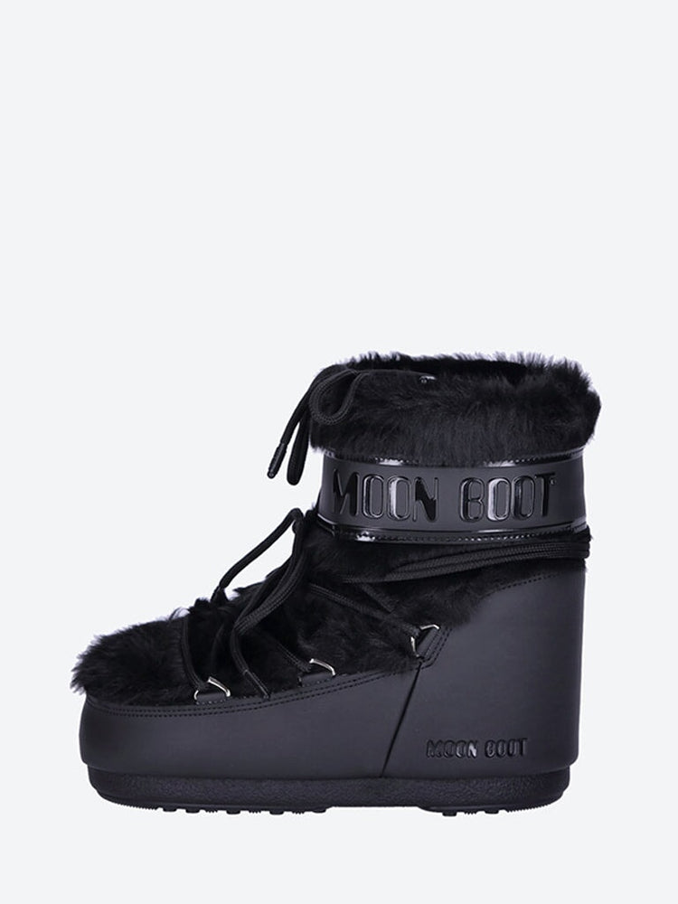 Moon boot icon low faux fur 4