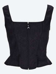 Moon diamant jacquard corset top ref: