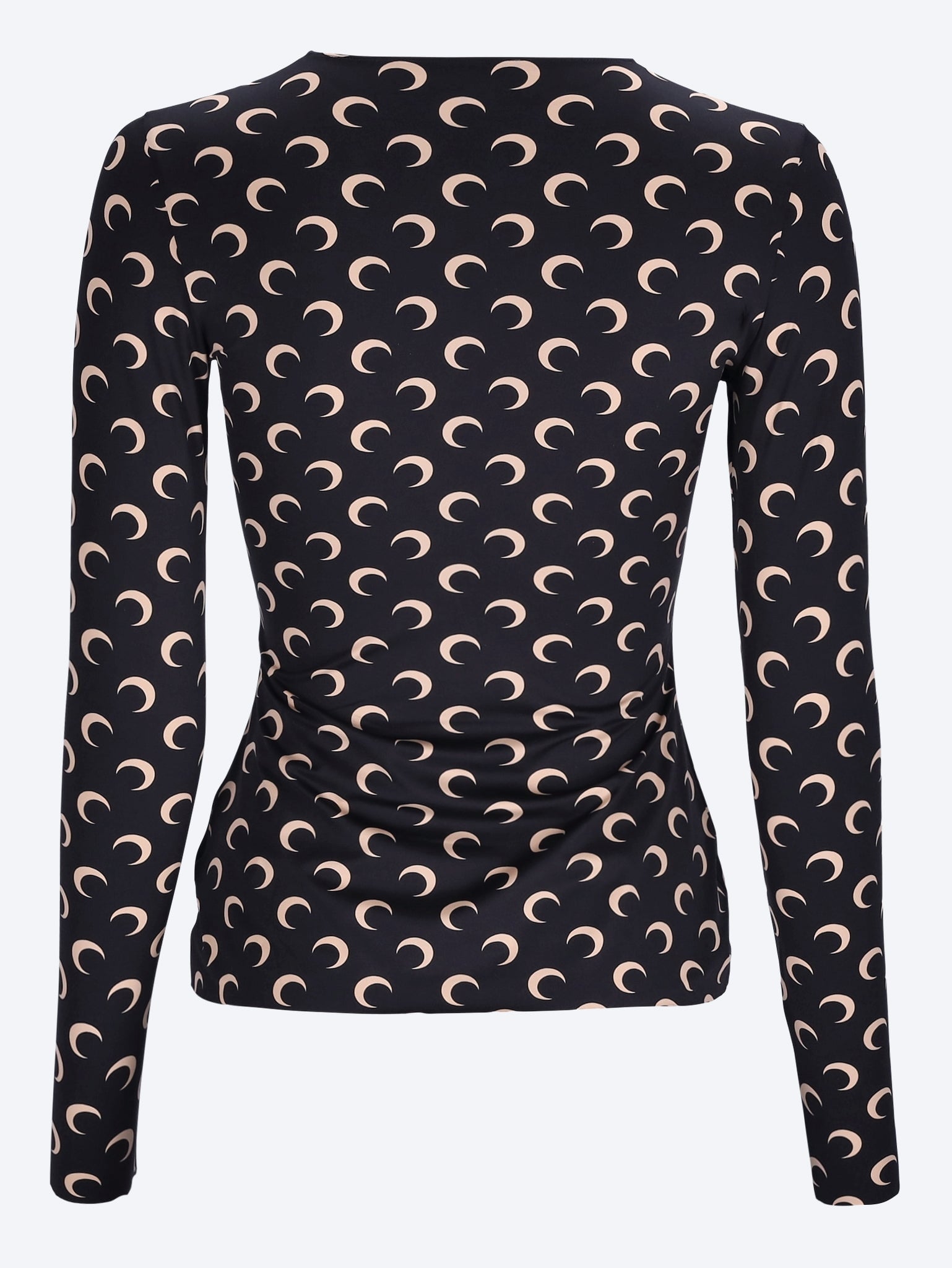 Moon printed jersey ls crewneck top 3
