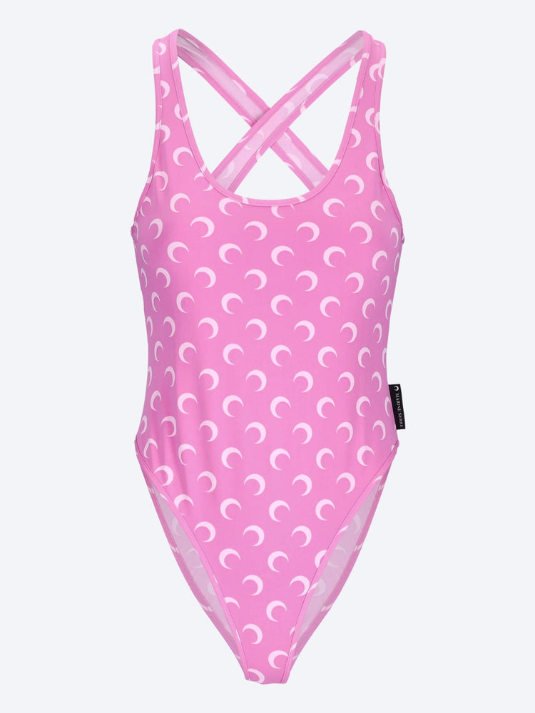 Moon printed jersey swimwear 1